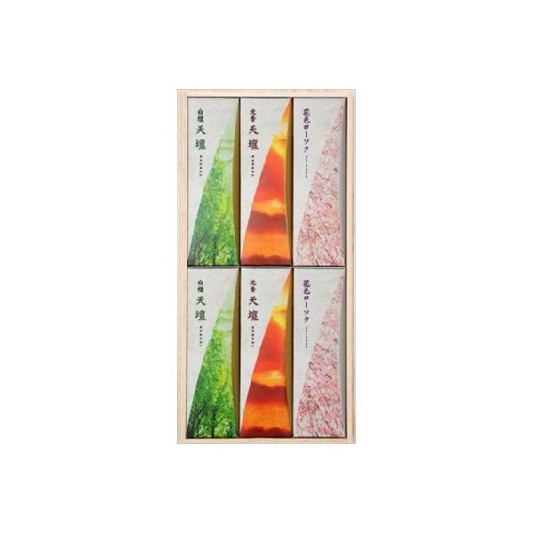 日本香堂 天壇 進物3000° 桐箱 包装品 4902125265011 1セット（5個）（直送品）