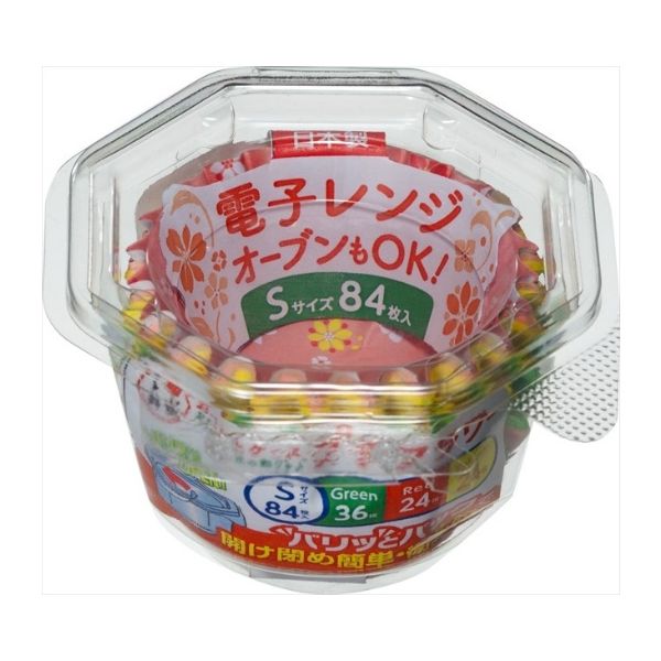 おべんとケースプチフラワーS 4901987214090 1セット（420枚：84枚×5） 東洋アルミエコープロダクツ（直送品）