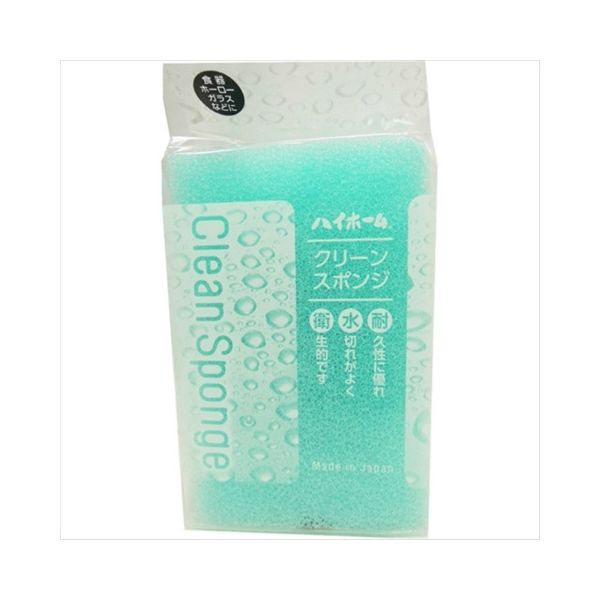 日本珪華化学工業 ハイホームクリーンスポンジ ブルー 4931546422499 1セット（8個）（直送品）