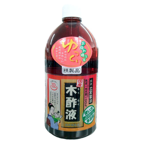 日本漢方研究所 純粋木酢液 1L 4984090555182 1セット（12個）（直送品）