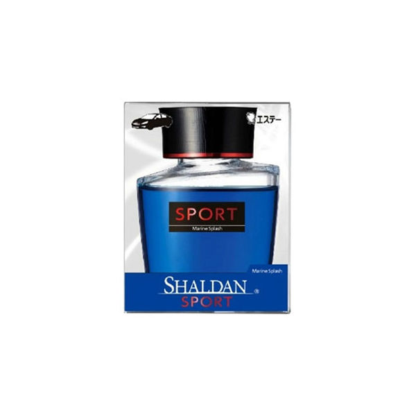 エステー シャルダン SHALDAN SPORT for CAR 芳香剤 車用 リキッドタイプ マリンスプラッシュ 1セット（6個）（直送品）