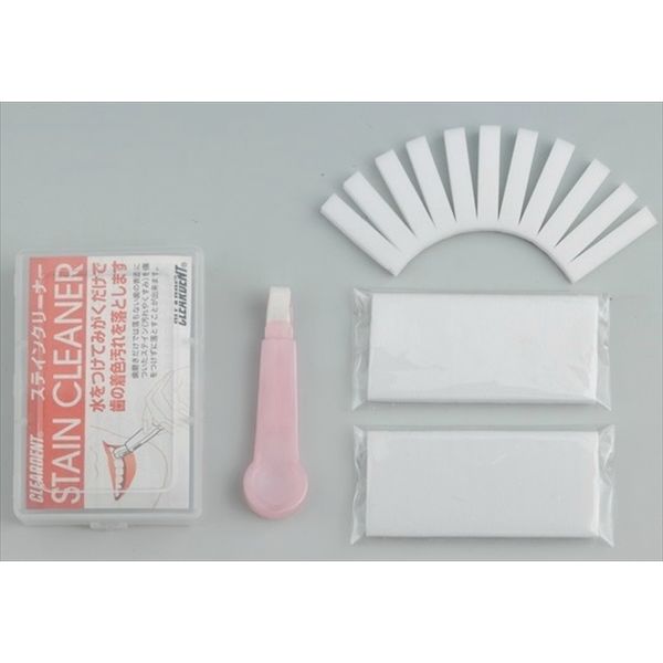 広栄社 ステインクリーナー付け替え式 本体ピンク スペア30個 4972379040740 1セット(3個)（直送品）