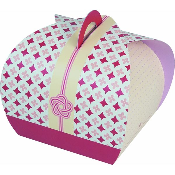 ヤマニパッケージ バルーンBOX 小花巾着 19-637 1ケース（100：100枚全面クラフト包装）（直送品）