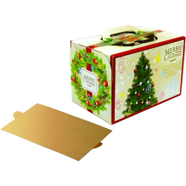 ヤマニパッケージ ノエル クリスマスツリー DE-166 1ケース（100：各25枚全面包装）（直送品）