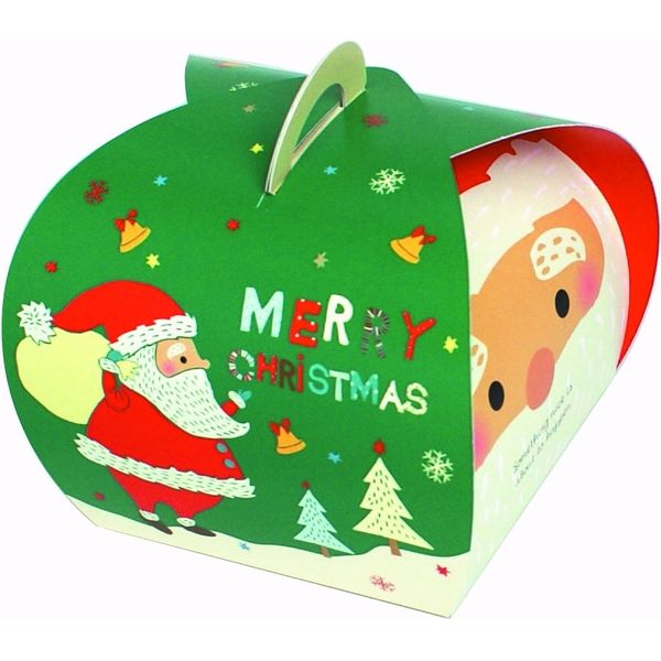 ヤマニパッケージ バルーンBOX クリスマス 20-634 1ケース（100：100枚全面クラフト包装）（直送品）