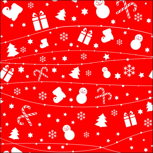 ヤマニパッケージ クリスマスバーガー袋 20-1657CH 1ケース（直送品）