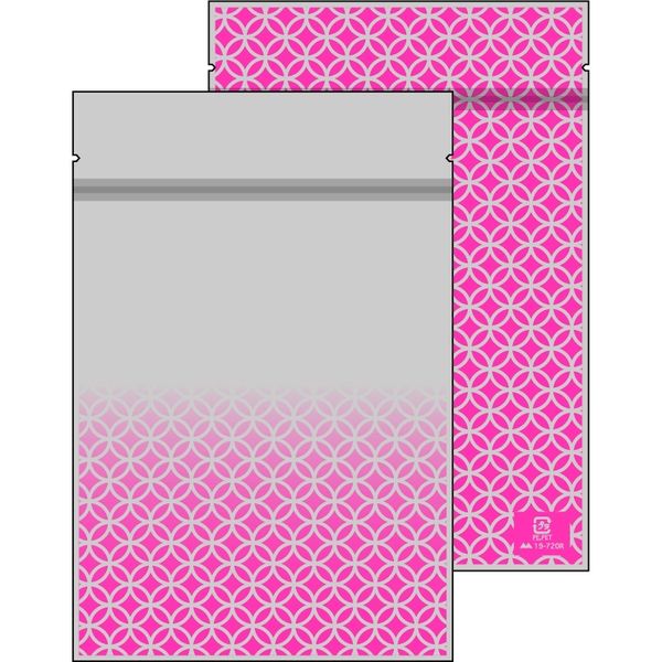 ヤマニパッケージ チャック付スタンド袋 SS 和柄赤 バラ 19-720RXX 1ケース（100：50枚/帯）（直送品）