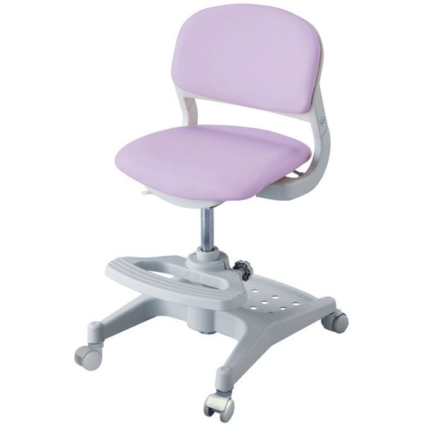 【軒先渡し】コイズミ　Hybrid Chair（ハイブリッドチェア） 学習チェア パープル CDC-873PR 1脚（直送品）
