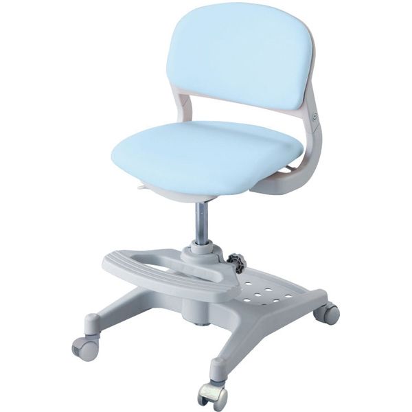 【軒先渡し】コイズミ　Hybrid Chair（ハイブリッドチェア） 学習チェア ライトブルー CDC-872LB 1脚（直送品）
