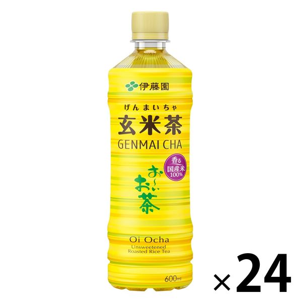 伊藤園 おーいお茶 玄米茶 600ml 1箱（24本入）