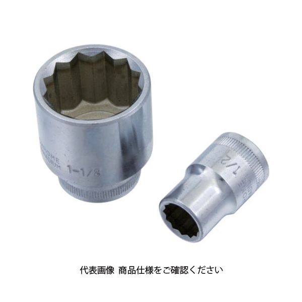 スエカゲツール スエカゲ スタンダードソケット1/2 S40102 1個 853-1470（直送品）