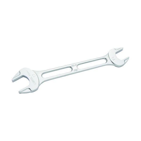 旭金属工業 ASH ライツールやり形両口スパナ14mm×17mm LSX1417 1丁 816-5374（直送品）