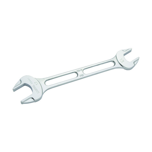 旭金属工業 ASH ライツールやり形両口スパナ13mm×17mm LSX1317 1丁 816-5373（直送品）