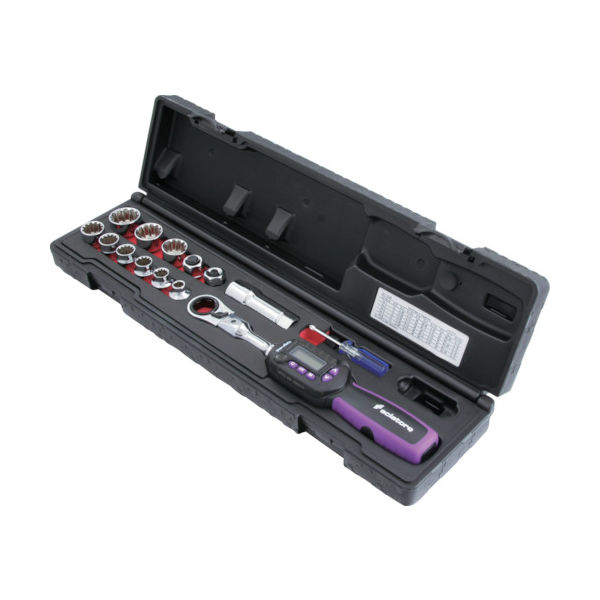 スエカゲツール ProーAuto 差替式デジタルトルクレンチ ギアラチェットセット WPC-085GSS 1セット 821-9484（直送品）