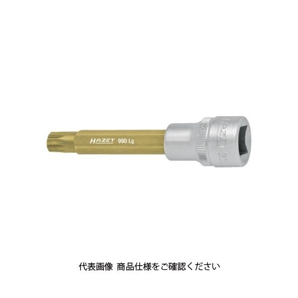 HAZET ロングXZNドライバーソケット(差込角12.7mm) 990LG-6 1個 828-8577（直送品）