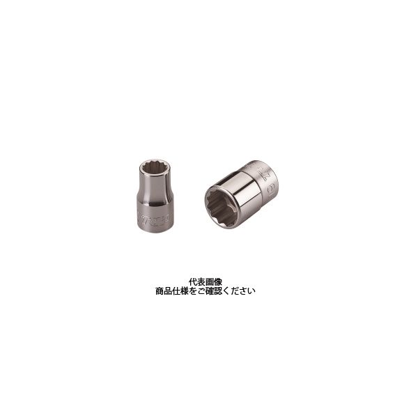 トップ工業 ソケットレンチ用ソケット(差込角12.7mm) Sー419 S-419 1セット(5個)（直送品）