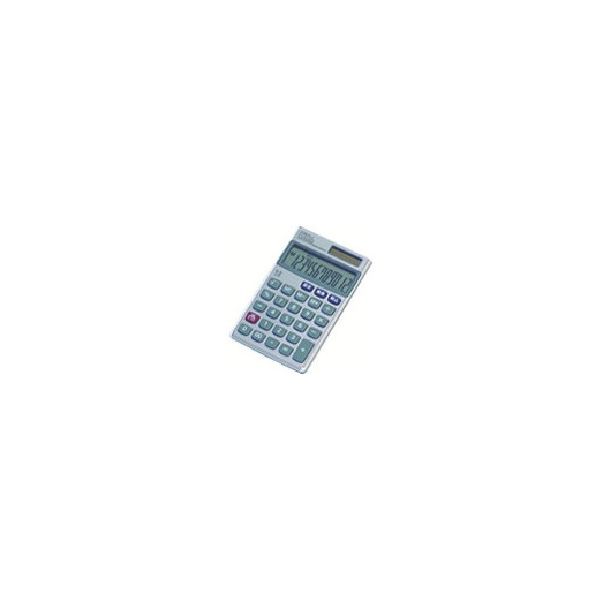 ナカバヤシ 電卓ハンディータイプケース付き/メタル ECH-2201T 1セット(20台) 723-9122（直送品）