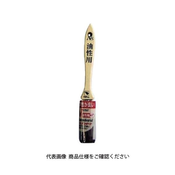 インダストリーコーワ KOWA NS油性用ハケ平1インチ 10903 1セット(10本) 806-6320（直送品）