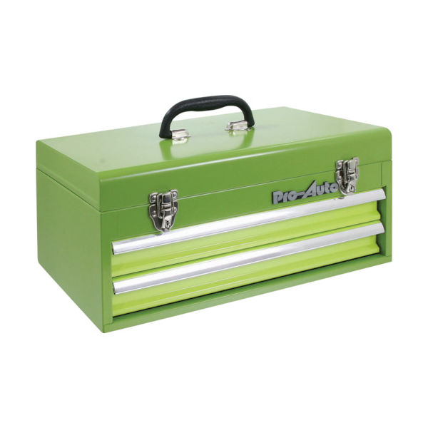 スエカゲツール スエカゲ 2段引出し式ツールボックスグリーン P983020G 1個 852-1391（直送品）