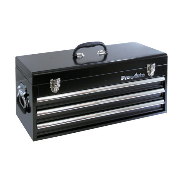 スエカゲツール スエカゲ 3段引出し式ツールボックス ブラック Y983030B 1個 852-1413（直送品）