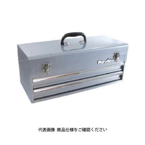 スエカゲツール スエカゲ 2段引出し式ツールボックス シルバー Y983020S 1個 852-1411（直送品）