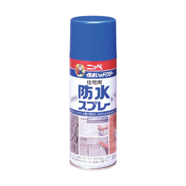 ニッペホームプロダクツ ニッぺ 住宅用防水スプレー 300ml 透明 HPR002ー300 4976124601101 1本（直送品）