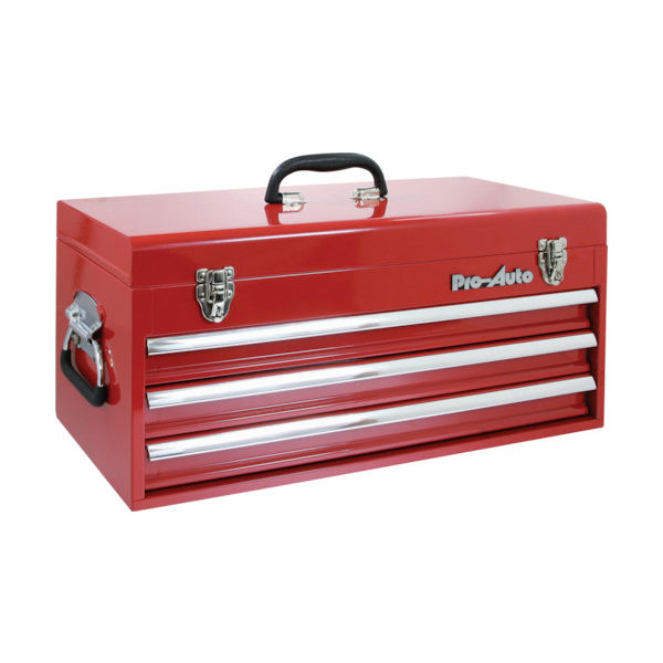 スエカゲツール スエカゲ 3段引出し式ツールボックス レッド Y983030 1個 852-1412（直送品）