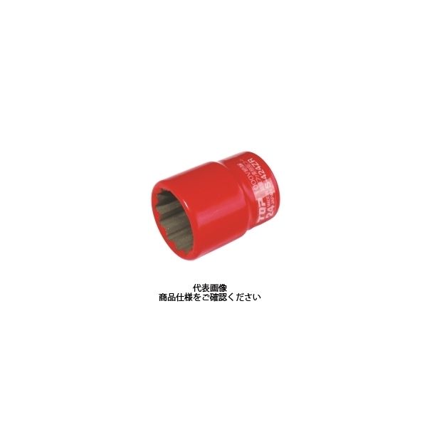 トップ工業 絶縁ソケット(差込角9.5mm) Sー324ZR S-324ZR 1本（直送品）