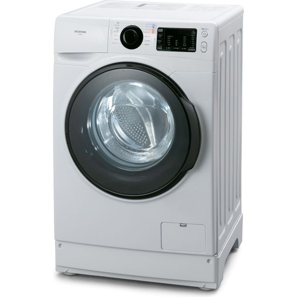 【設置込】アイリスオーヤマ ドラム式洗濯機 8.0kg FL81R-W（直送品）