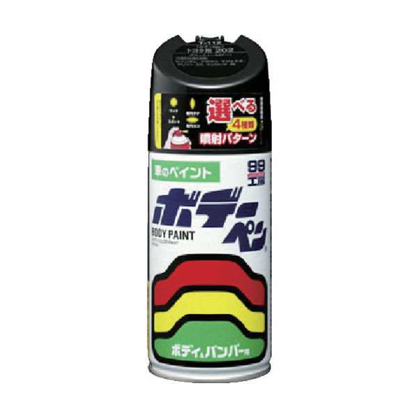 ソフト99コーポレーション SOFT99 ボデーペン(メタリック・マイカ) Sー815 黒 08815 1セット(6本) 820-7060（直送品）