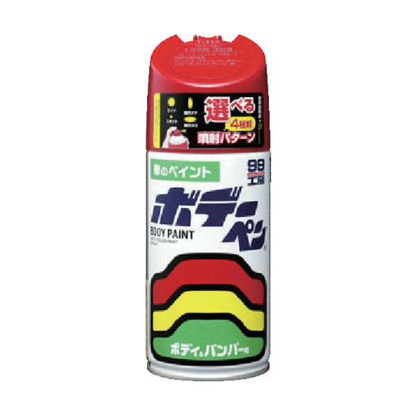 ソフト99コーポレーション SOFT99 ボデーペン(メタリック・マイカ) Tー092 赤 08092 1セット(6本) 835-6682（直送品）