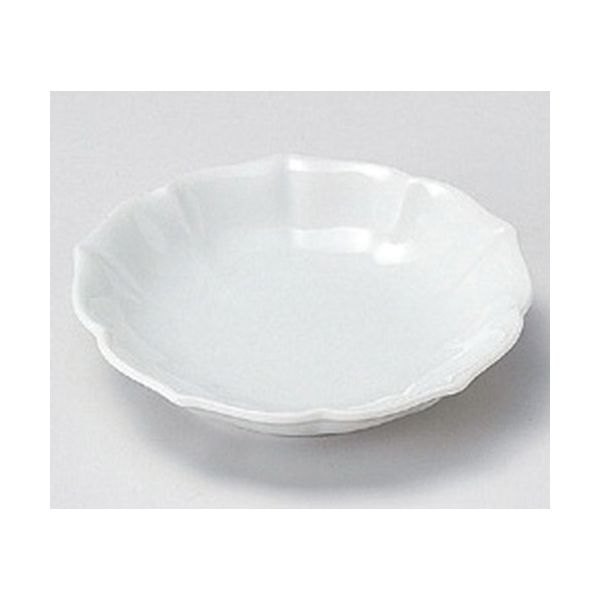 アースモス 美濃焼 小皿 青白桔梗型3.0皿 (11個入)（直送品）