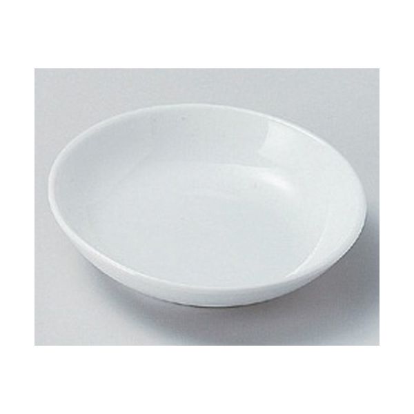 アースモス 美濃焼 小皿 強化白9.5cm深皿 (9個入)（直送品）
