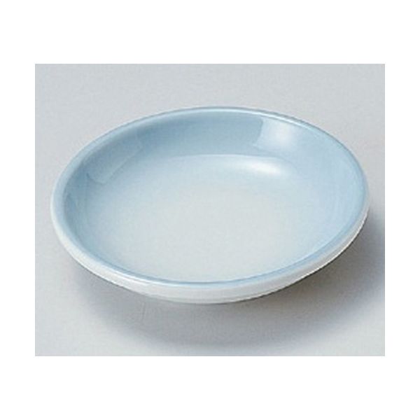 アースモス 美濃焼 小皿 ブルー吹玉3.0皿 (17個入)（直送品）