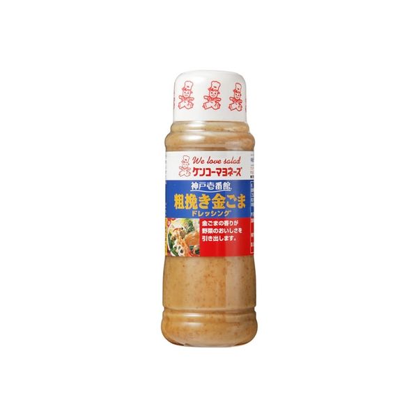 ケンコーマヨネーズ ケンコー 神戸壱番館 粗挽き金ごまドレ 300ml×12 4971880128732 1箱（12P入）（直送品）