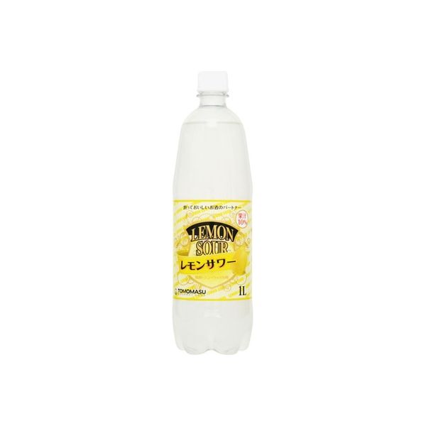 友桝飲料 レモンサワー ペット 1L×15 4964621500010 1箱（15P入）（直送品）