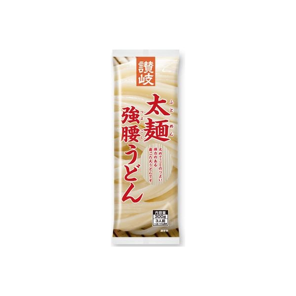 さぬきシセイ 讃岐 太麺強腰うどん 300g×20 4582114354126 1箱（20P入）（直送品）