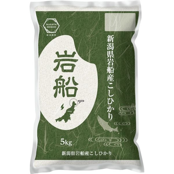新潟農商　新潟県岩船産コシヒカリ　精米5kg 1袋（5kg）（直送品）