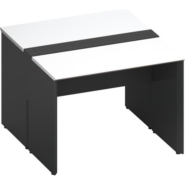 組立設置込】コクヨ ワークヴィスタプラス 両面デスク 配線開閉