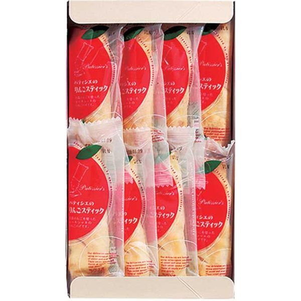 【ギフト・手土産5箱セット】ラグノオ パティシエのりんごスティック RPL-110-5 1セット（8本入×5箱）（直送品）