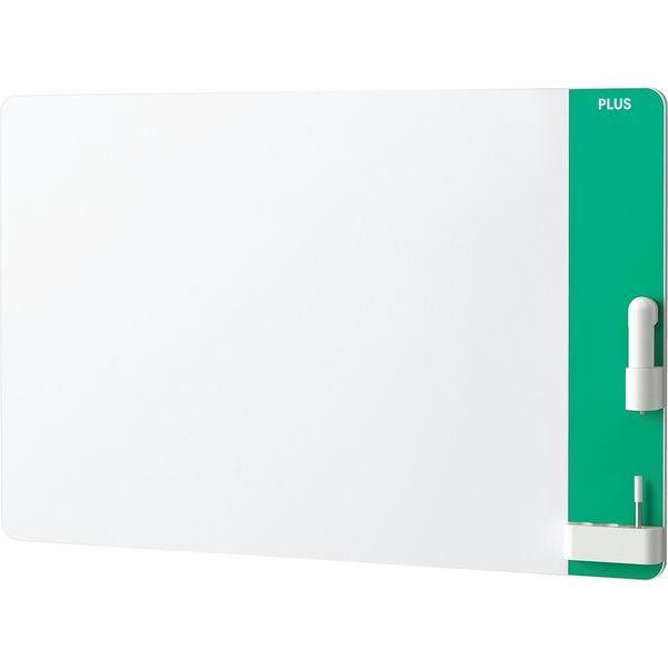 プラス クリーンボードクレア（CREA） 壁掛 電動イレーザー CLBK-1209EM-GR 幅1386×奥行90×高さ906mm グリーン 1台（直送品）