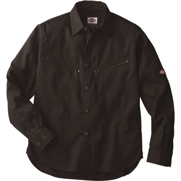 ディッキーズ（Dickies） D-1088 長袖シャツ ブラック LL コーコス信岡（直送品）