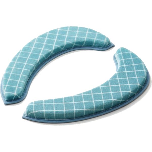 FUJIEI マシュマロ便座カバークッション ラインブルー 4個セット 4545229145171（直送品） 6,779円