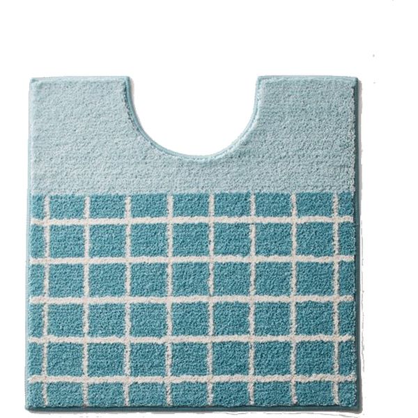 FUJIEI マシュマロトイレマット ラインブルー 3枚セット 4545229145218