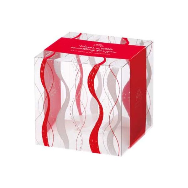 大森 ラッピング用品 ピュアケース PNN-100 ウェーブ 151010 200枚（直送品）