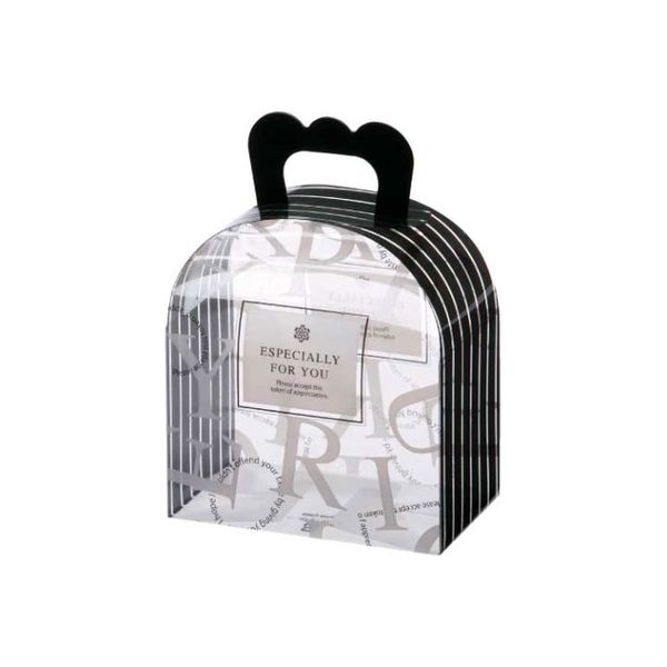 大森 ラッピング用品 ギフトバッグ GB-100 モノトーン 180207 200枚（直送品）