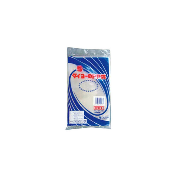 中川製袋化工 タイヨーのPP袋 0.05×9号 108259 5000枚（100×50）（直送品）