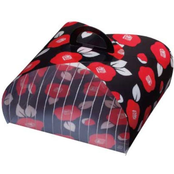 大森 ラッピング用品 クレストケース CS-200 椿 330279 200枚（直送品）