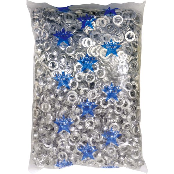 イチネンアクセス 両面ハトメ 5mm（#300） アルミ製 5000組入 51488 1セット（直送品）