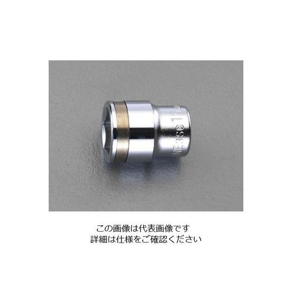 エスコ 3/8”DRx12mm [ナットキャッチ]ソケット EA618JM-12 1セット(6個)（直送品）